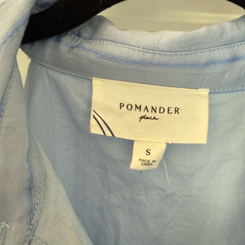 Pomander Place Seersucker Sailor Dress - Picture 2 of 3